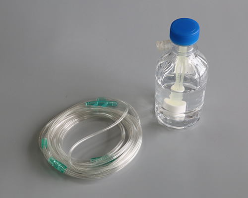 The humidification device of the nasal oxygen tube (circular type)
